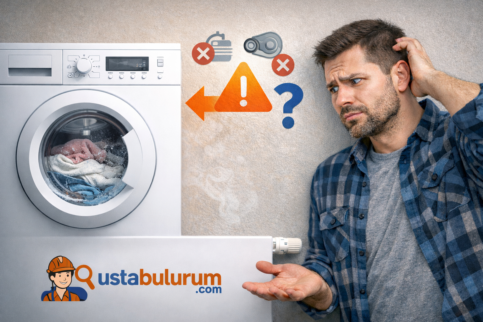 Çamaşır Makinesi Sıkmıyor: En Yaygın Nedenler ve Pratik Çözümler